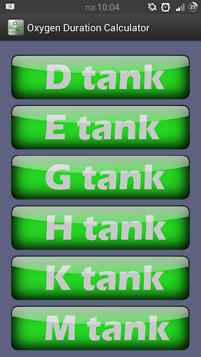 Oxygen Flow Calculator