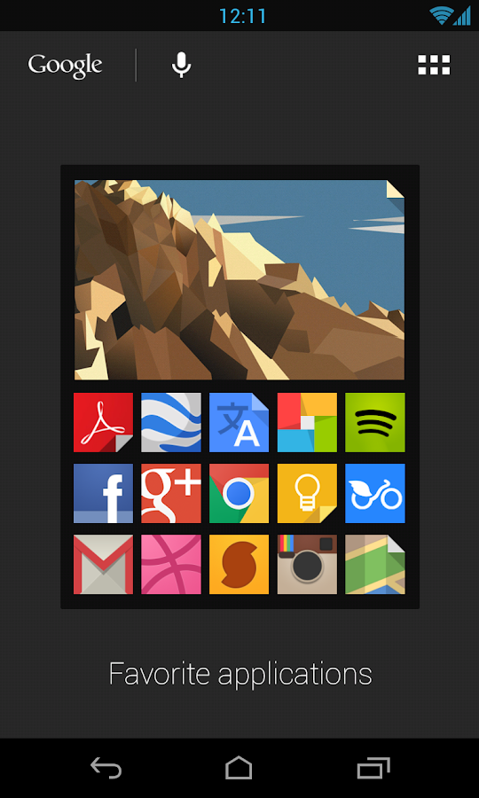 Goolors Square - icon pack - screenshot
