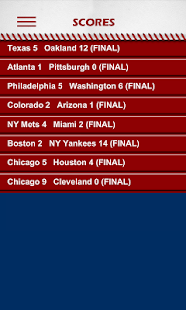 Baseball Pocket Sked - Rangers Screenshots 3