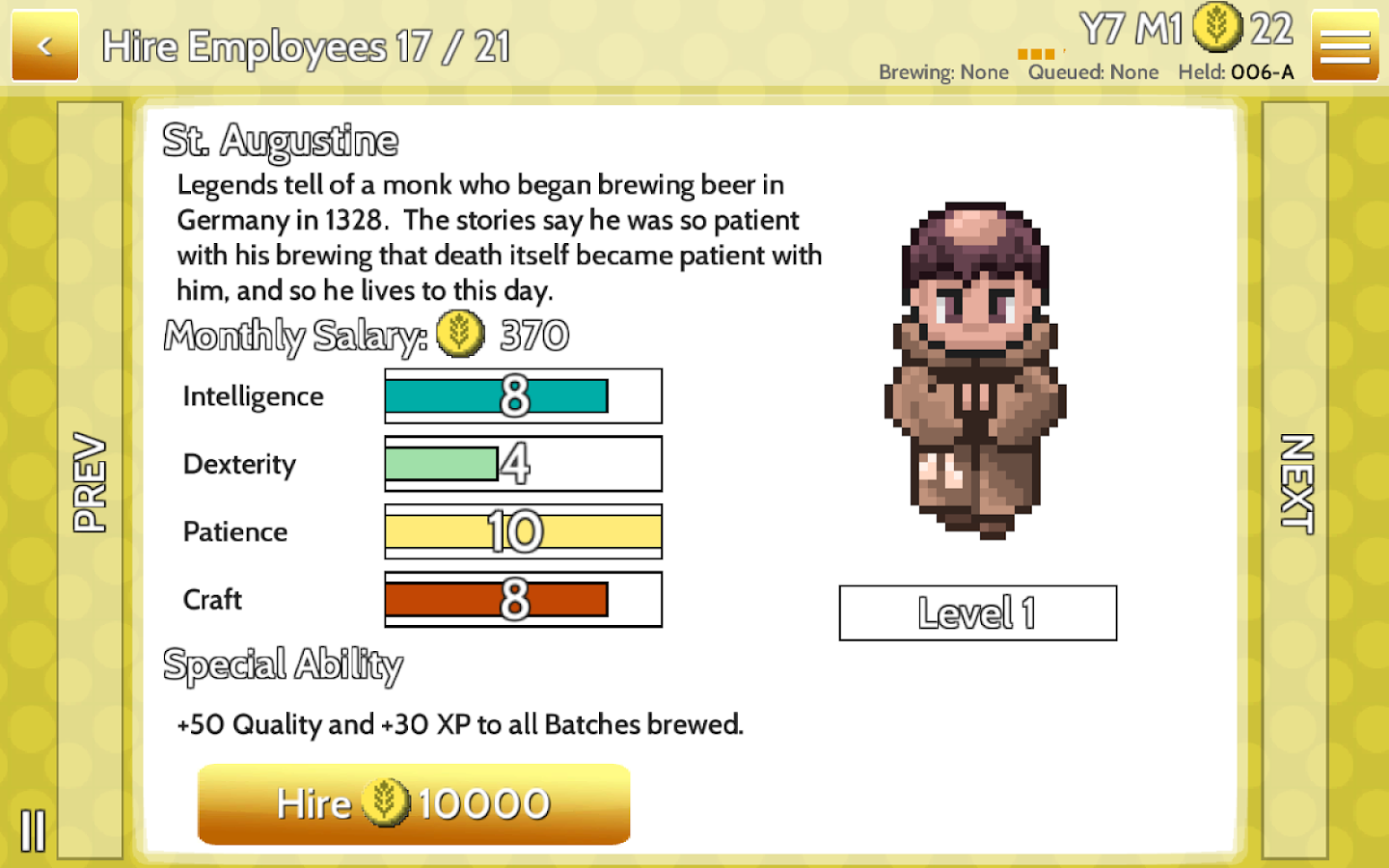 Fiz : Brewery Management Game - screenshot