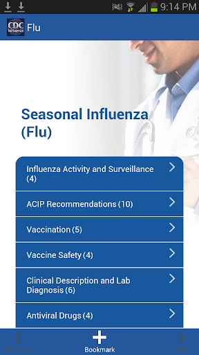 CDC Influenza flu
