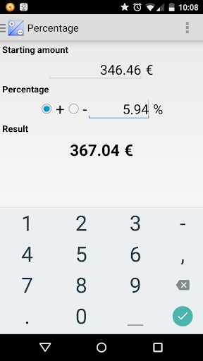 MajoReduc Percentage Sales