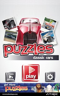 Android application Classic Car Puzzles Pro screenshot