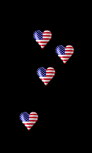 American Hearts Live Wallpaper