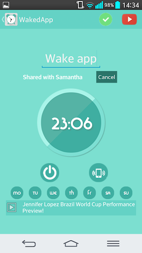 WakedApp - Youtube Alarm