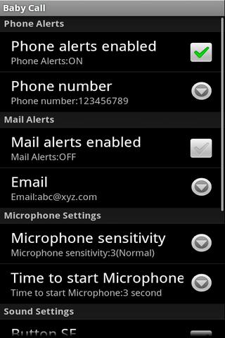 Baby Call Screen 3