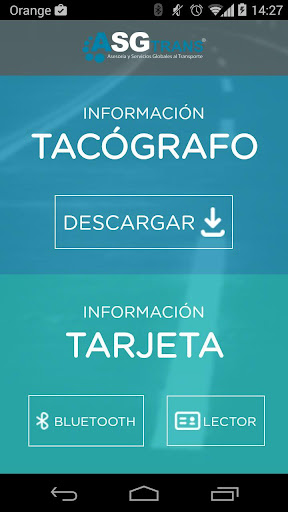 ASGtrans Descargas Tacógrafo