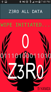 Free Download Z3R0 (Military Wipe) (No Root) APK for Android