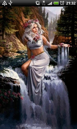 Girl in Waterfalls