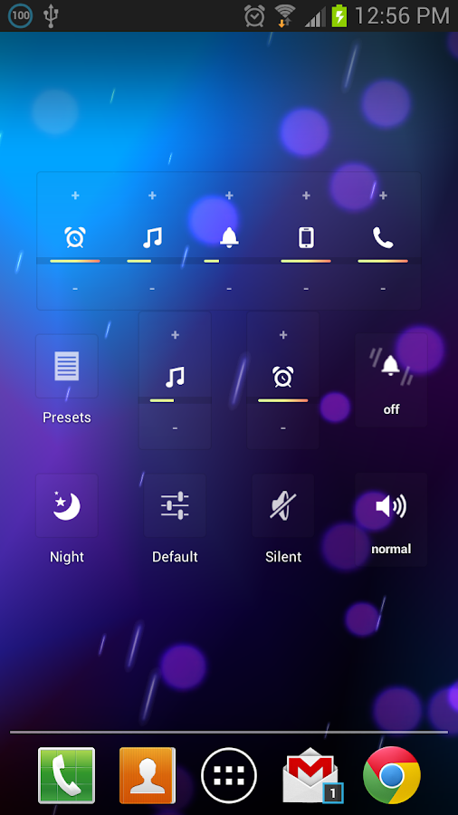 Persist + Volume Control - screenshot