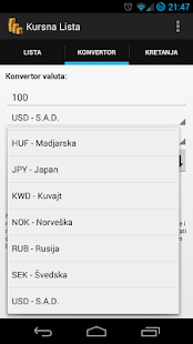 Kursna Lista - Srbija Screenshots 5
