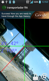 Augmented Reality protractor