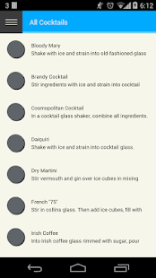 Cocktails Screenshots 1