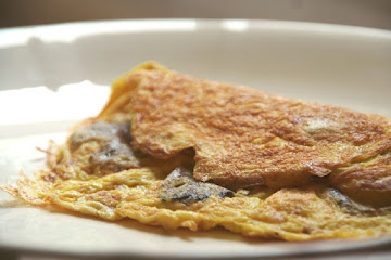 Oyster Mushroom Omelette