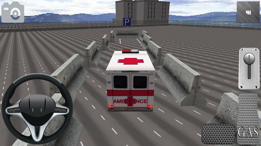 救護車停車3D