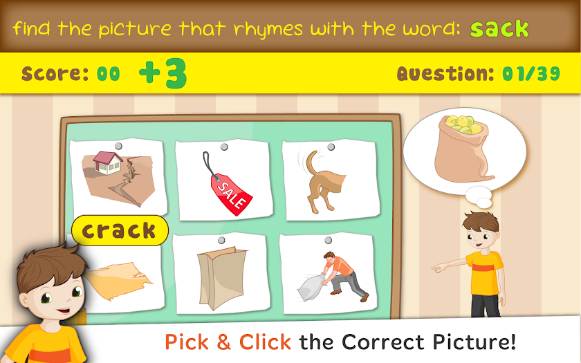 Kids Learn to Read &amp; Spell Screen 3