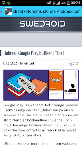 Swedroid Reader