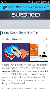 Free Download Swedroid Reader APK for Android