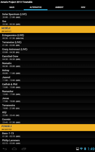 【免費娛樂App】Antaris Project 2013 Timetable-APP點子