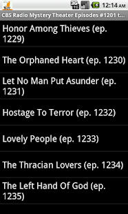 CBS Radio Mystery Theater V.25 Screenshots 5