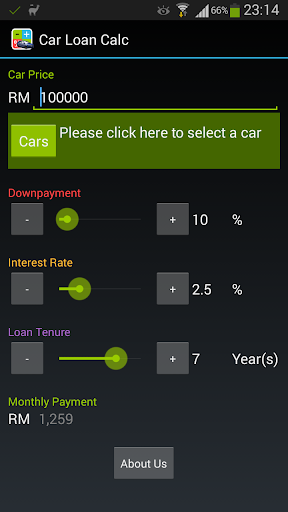 Car Loan Calc