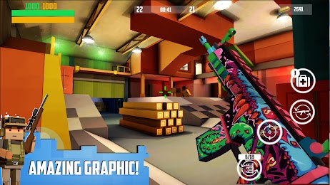 Block Gun 3D: FPS Shooter PvP 1