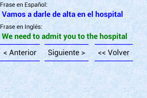 【免費醫療App】Frases Médicas Español-Inglés-APP點子