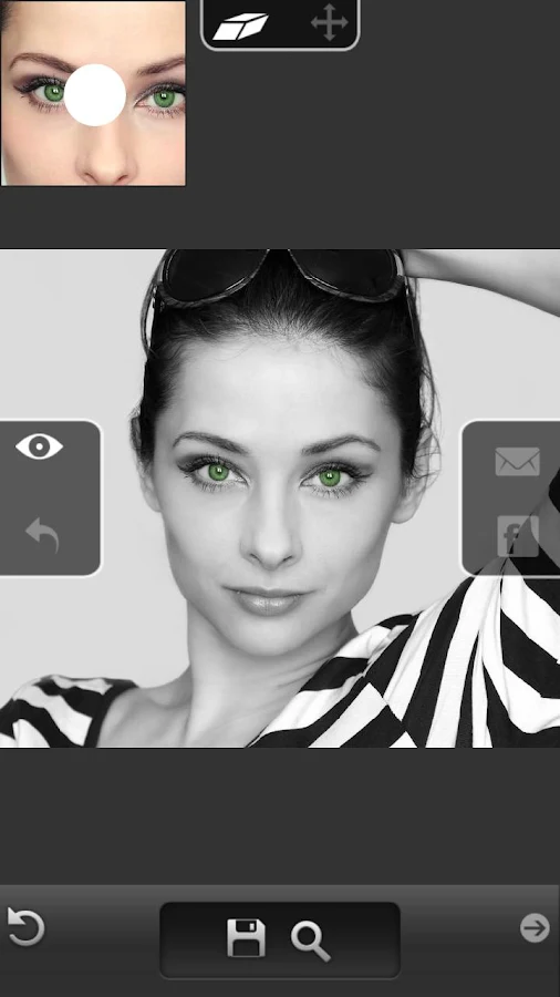    Eye Color Changer - Grid Pro- screenshot  