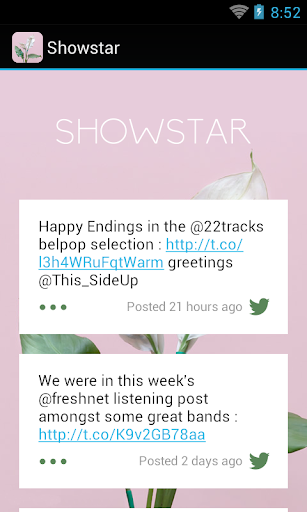 Showstar 2.1.6 screenshots 2