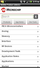 Mobile Product Selector