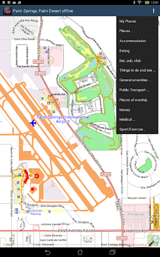 【免費旅遊App】Palm Springs offline map-APP點子