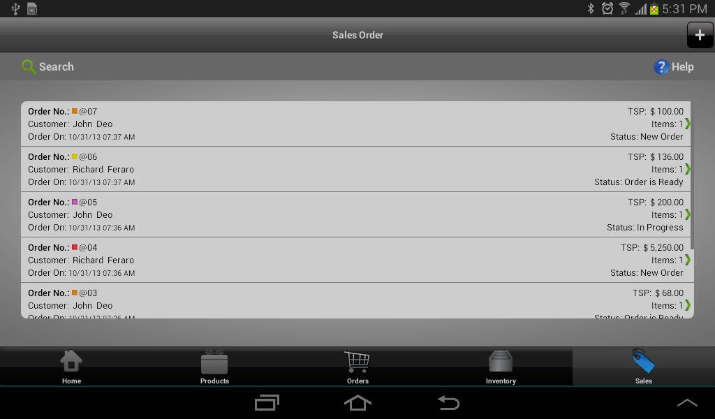 Goods Order Inventory Pro - screenshot