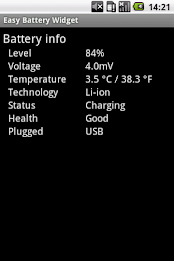 Easy Battery Widget by HuskyDev poster 2