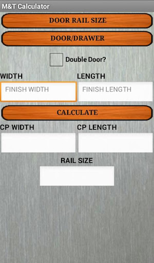 M T Panel Calculator