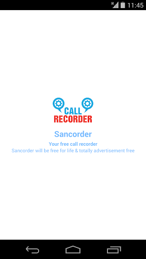 Sancorder - Free call recorder