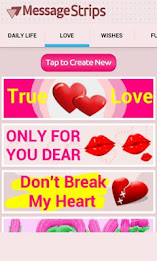 Colorful Chat Messages Strips poster 2