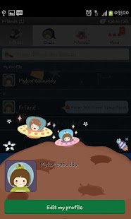 Download Kakaotalk Theme Space planet APK for Android