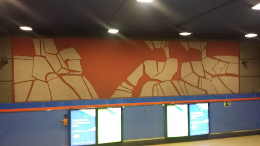 Mural Metro Avenida Ilustración