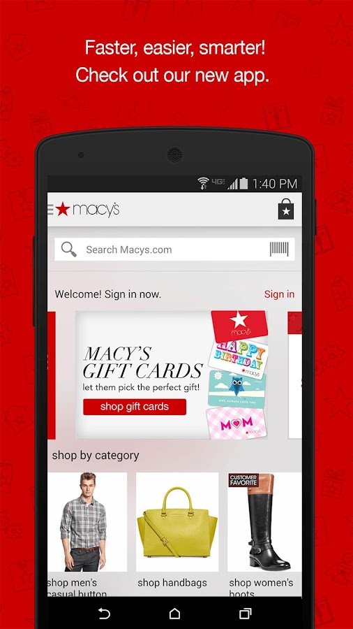 Macy's- screenshot