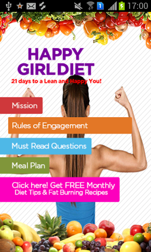 【免費健康App】Happy Girl 21 Day Detox Diet-APP點子