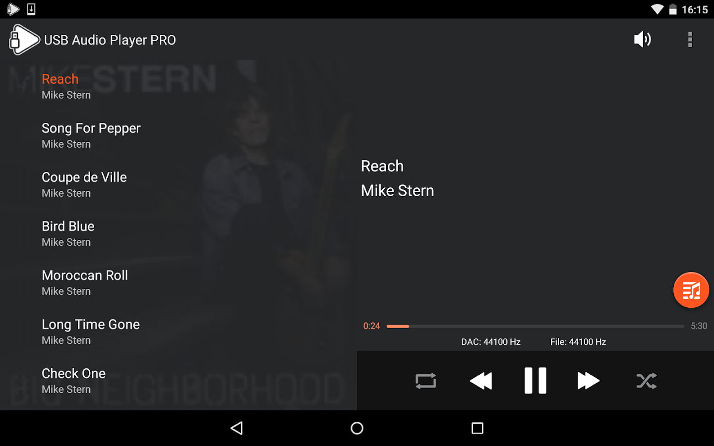 USB Audio Player PRO - screenshot