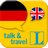 German talk&travel mobile app icon