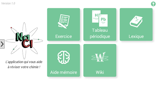 【免費教育App】NaCl -  Nomenclature en chimie-APP點子