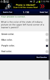 Indiana Driving Test poster 7