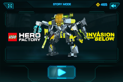  LEGO® Hero Factory Invasion: captura de tela 