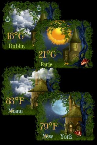 Fairy Village Weather Screen 3