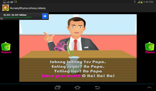 Kids Rhyme Johnny Yes Papa Screenshots 11