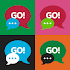 GO SMS Windows Blue1.0