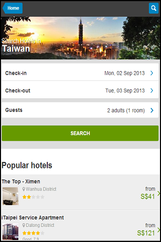 TAIWAN HOTELS DISCOUNT upto80