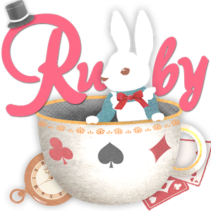 Ruby's《露比午茶》日雜穿搭首選！幸福童話浪漫穿搭！ LOGO-APP點子